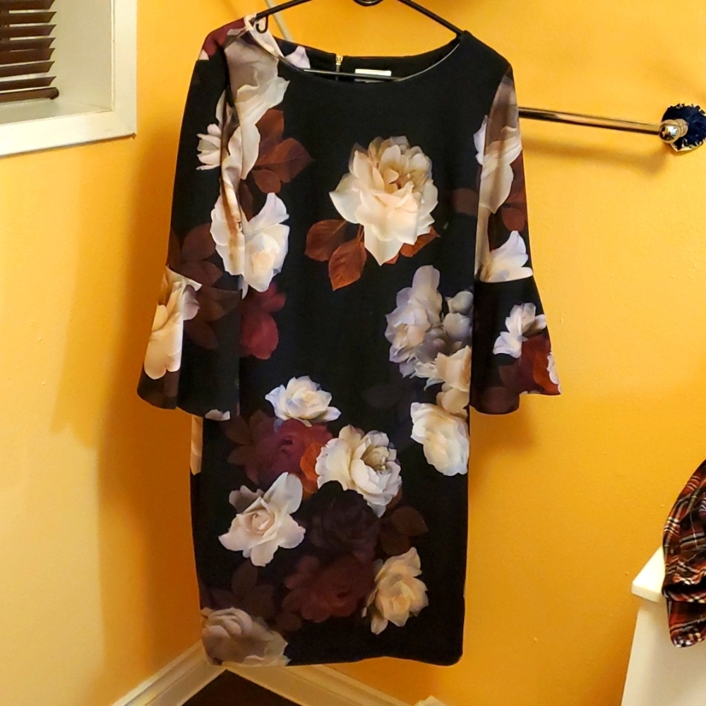 Calvin Klein floral dress